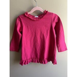 Bailey  Boys Toddler Girls Pink Ruffle‎ Dress Size 4T